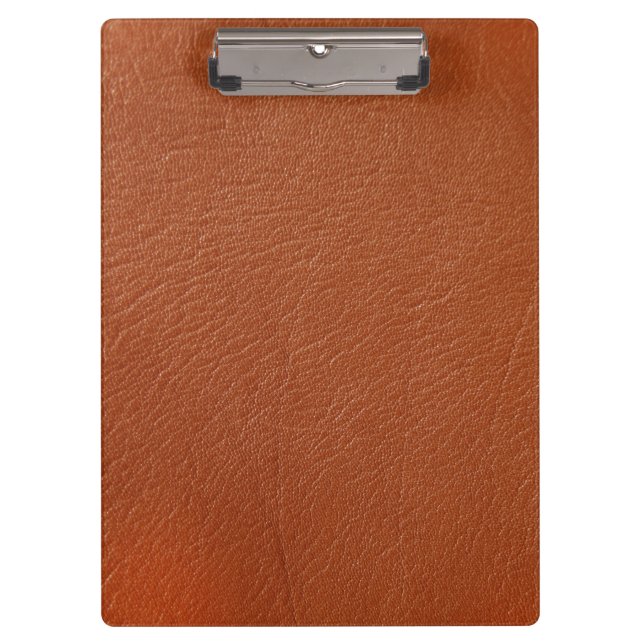 Porte-bloc Cuir Brown (Devant)