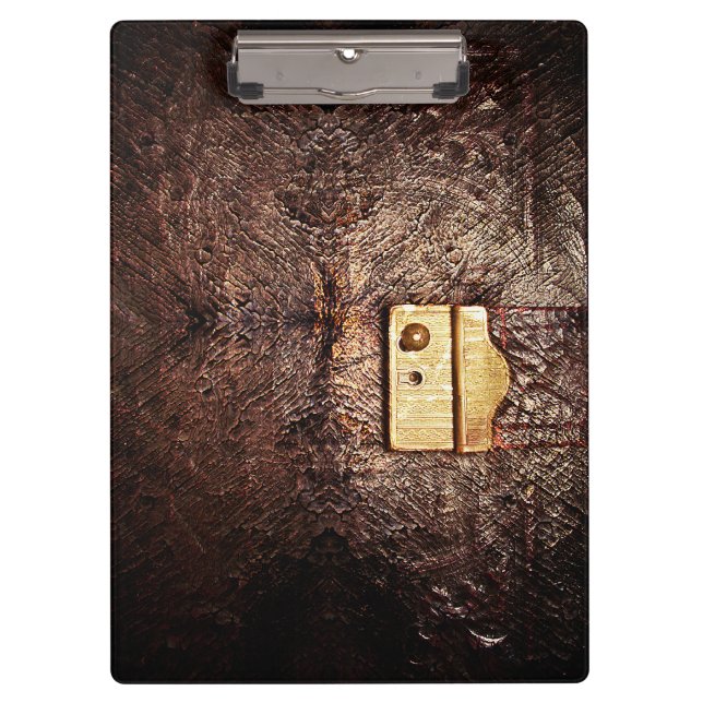 Porte-bloc Cuir vintage (Devant)