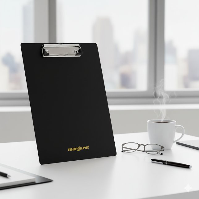 Porte-bloc Customizable Clipboard with Your Name Displayed (Créateur téléchargé)