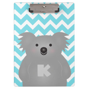 Porte-bloc Cute Australia Baby Koala Oear Monogramme