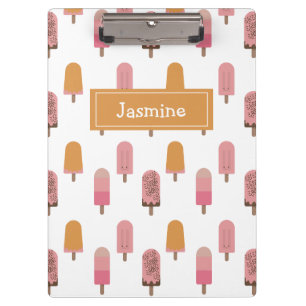 Porte-bloc Cute Kawaii Popsicle Iced Pops Lolly Soins d'été