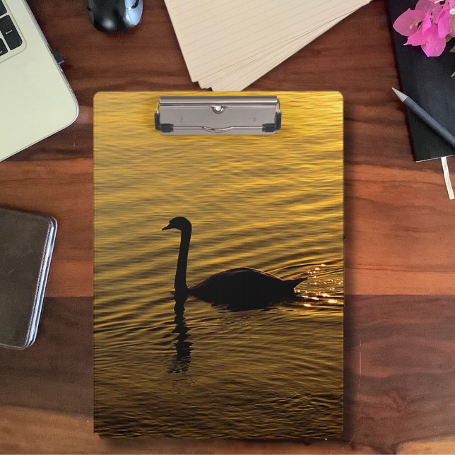 Porte-bloc Cygne d'or (Créateur téléchargé)
