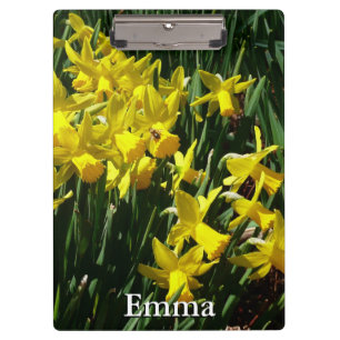 Porte-bloc Daffodiles Jaunes I Fleurs De Printemps Cheveux