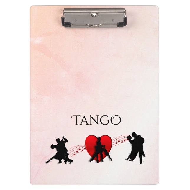 Porte-bloc Danseurs de tango (Devant)