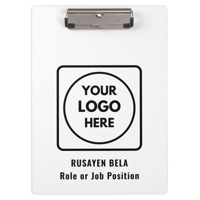 Porte-bloc de conception professionnelle avec logo (Devant)