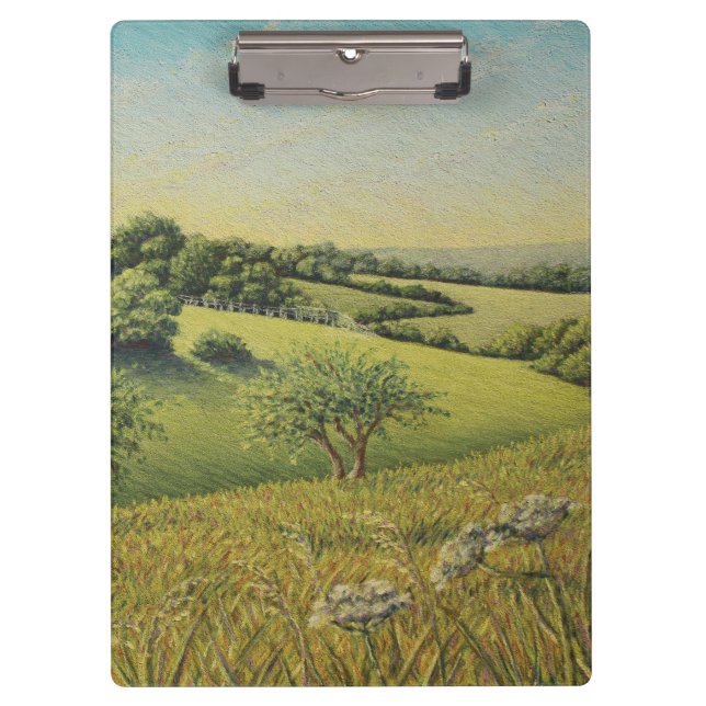 Porte-bloc Début de soirée Sun, bas d'Epsom, Surrey (Devant)