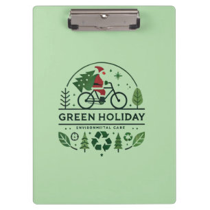 Porte-bloc Décor de Noël écologique Green Holiday Art