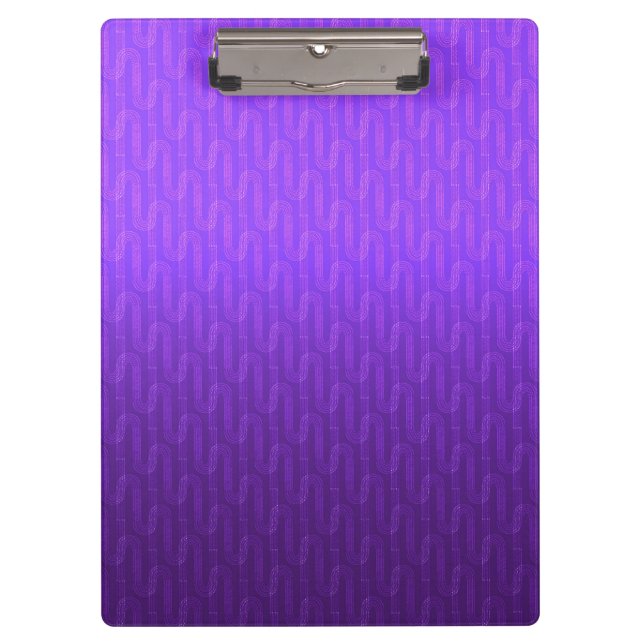 Porte-bloc Dégradé du lilas néon. (Devant)