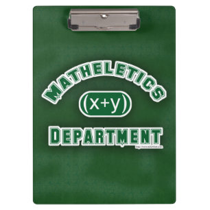 Porte-bloc Département de mathématiques Vert
