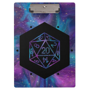 Porte-bloc Dés RPG   Nebula Imaginaire Retro Tabletop PnP Gam