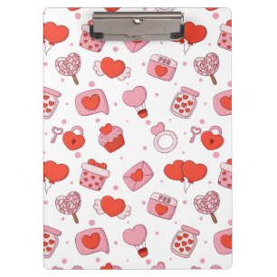 Porte-bloc Design d'amour moderne Bonne Saint-Valentin Cœur R