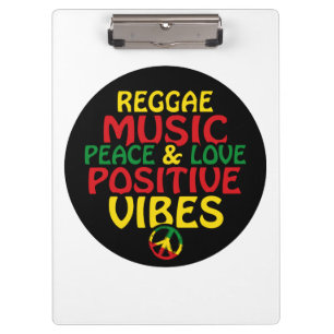 Porte-bloc Design de reggae avec des citations positives et d