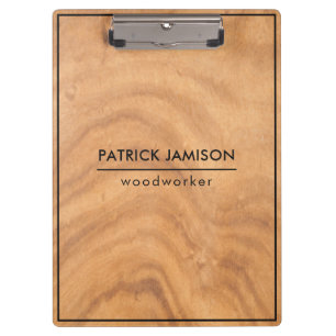 Porte-bloc Design En Bois Avec Cadre