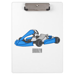 Porte-bloc dessin animé de Kart racing