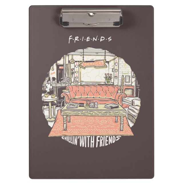 Porte-bloc Dessin de Chillin avec AMIS™ (Devant)