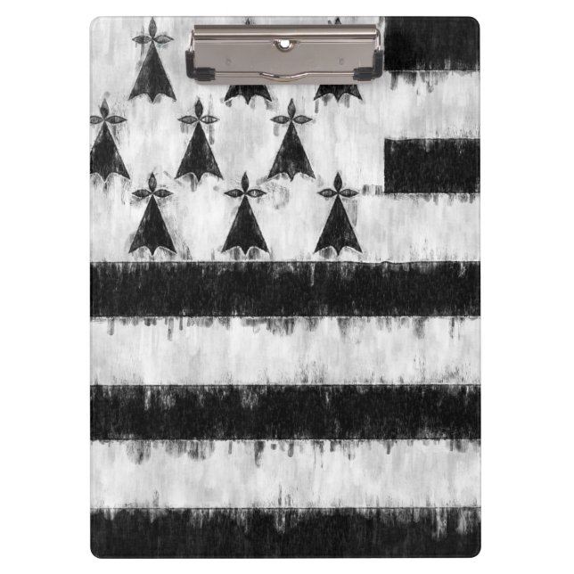 Porte-bloc Dessin de peinture à l'huile bretonne (Devant)