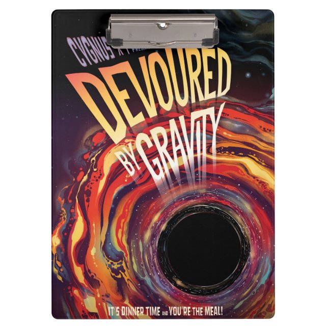 Porte-bloc Dévasté Par Gravité Halloween Trou Horreur Noir (Devant)