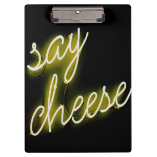 Porte-bloc Dites feu de néon au fromage