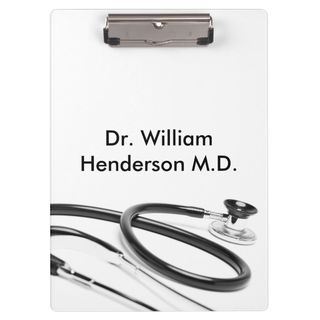 Porte-bloc Docteur Médicale Clipboard de thème (Devant)