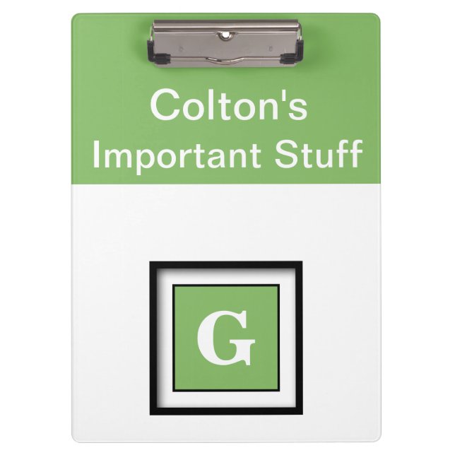 Porte-bloc Dollar Bill Top Monochromatique (Devant)