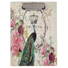 Dossier de paons vintage