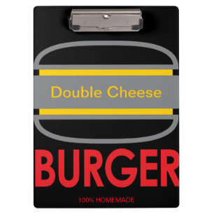 Porte-bloc Double Cheese Burger Icon Fun