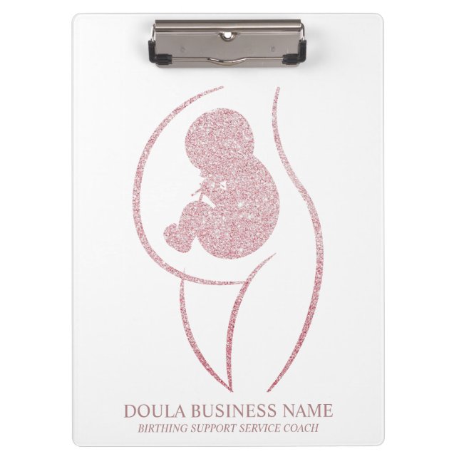 Porte-bloc Doula & Birth Coach Custom (Devant)