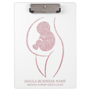 Porte-bloc Doula & Coach de Naissance Sur Mesure