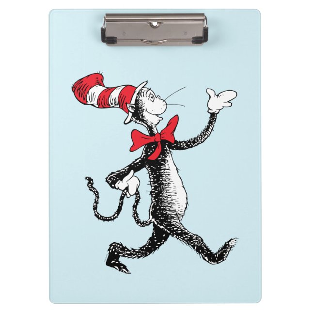 Porte-bloc Dr Seuss | Chat dans la marche des chats Casquette (Devant)