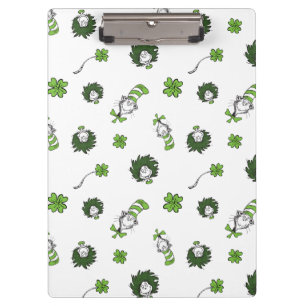 Porte-bloc Dr Seuss   Chat dans le Motif Casquette Clover