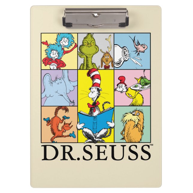 Porte-bloc Dr Seuss | Graphique Histoires (Devant)