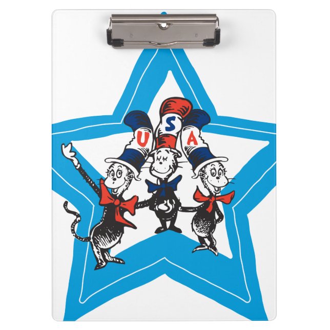 Porte-bloc Dr Seuss | Little Cats USA Graphisme Casquette (Devant)