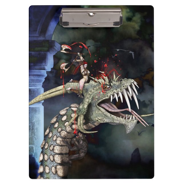 Porte-bloc Dragon (Devant)