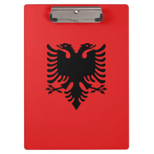 Porte-bloc Drapeau albanais patriotique
