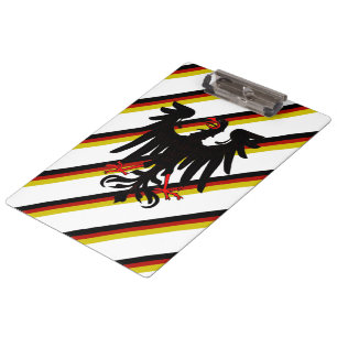 Porte-bloc Drapeau allemand de rayures
