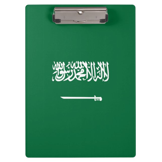 Porte-bloc Drapeau de l'Arabie saoudite (Devant)