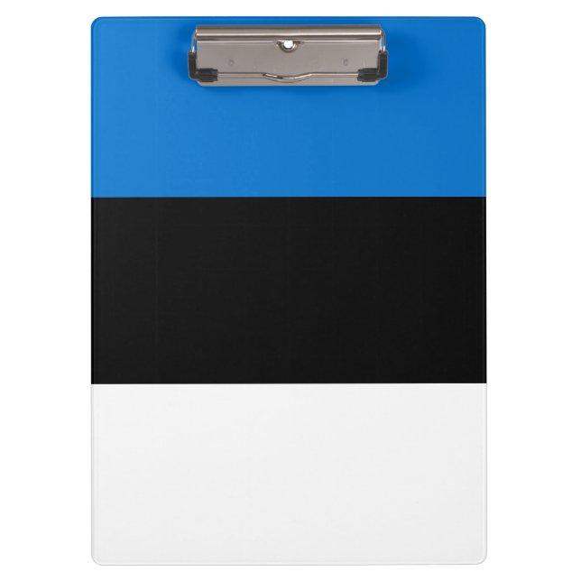 Porte-bloc Drapeau de l'Estonie (Devant)