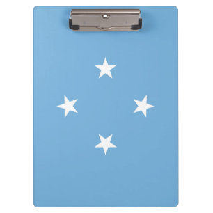 Porte-bloc Drapeau des États fédérés de Micronésie
