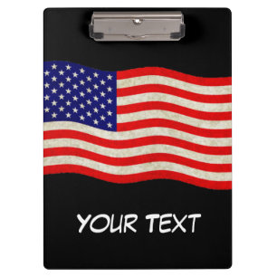 Porte-bloc Drapeau des États-Unis d'Amérique - grungy