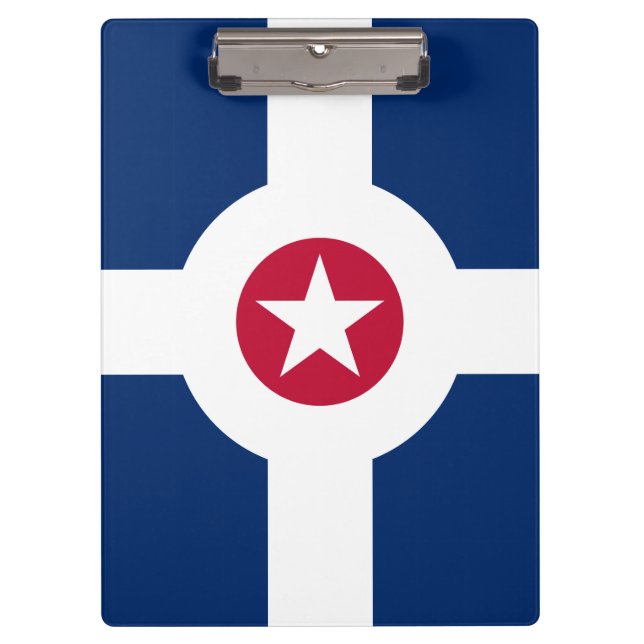 Porte-bloc Drapeau d'Indianapolis, Indiana Porte - bloc (Devant)