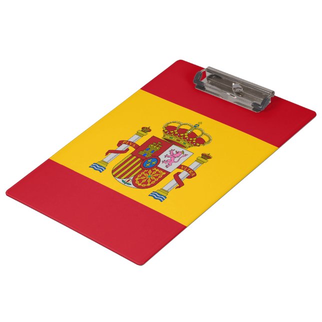 Porte-bloc Drapeau espagnol (Incliné)