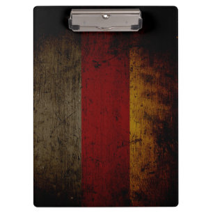 Porte-bloc Drapeau grunge noir 2 de l'Allemagne