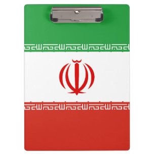 Porte-bloc Drapeau iranien