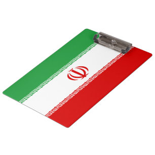Porte-bloc Drapeau iranien (Iran) (Persan)