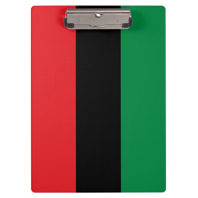 Porte-bloc Drapeau panafricain (Devant)