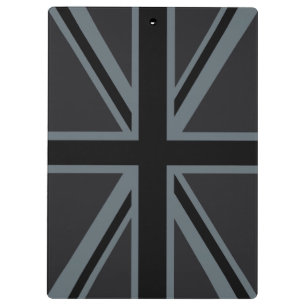 Porte-bloc Drapeau Union Jack noir