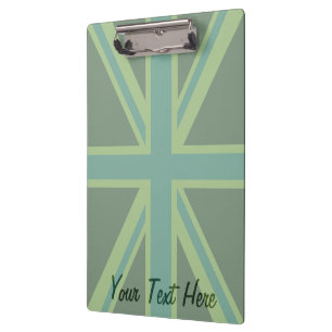 Porte-bloc Drapeau vert Union Jack