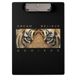 Porte-bloc Dream Believe Atteindre Motivational Quote Modèle