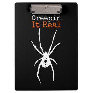 Porte-bloc Drôle Costume Halloween - Creepin It Real Spider