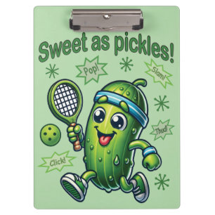 Porte-bloc Drôle Mignon Sucré comme des Pickles Pickleball